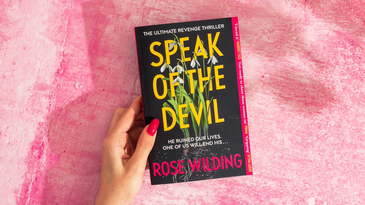 Introducing the gorgeous paperback edition of SPEAK OF THE DEVIL! 😍 Have you added the hottest revenge thriller to your summer reading list yet? ❤️‍🔥 Out 25th April. Pre-order #SpeakOfTheDevil here: linktr.ee/speakofthedevi…