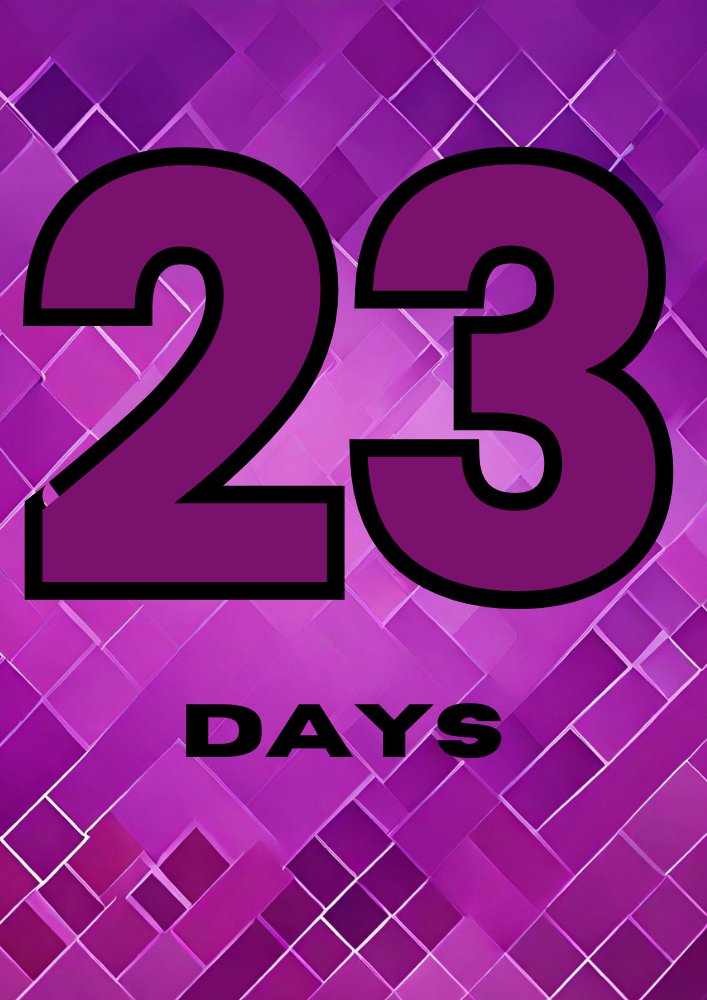 I am getting excited