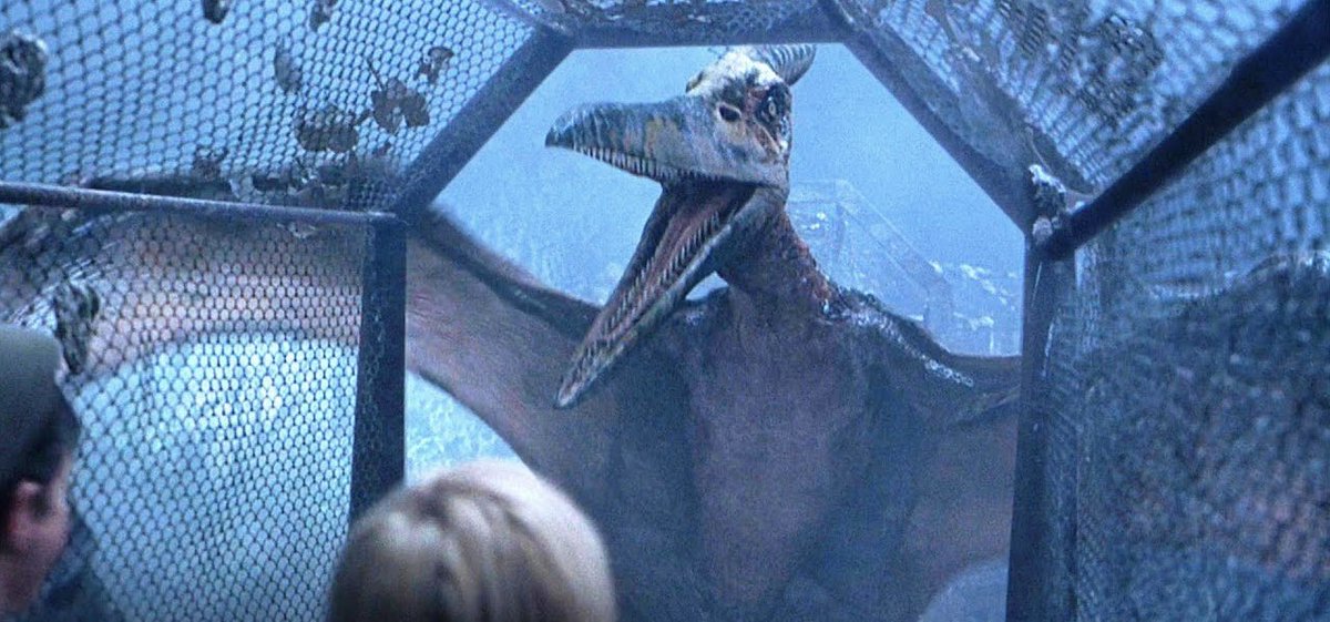 Alright, since I’ve seen folks retcon/headcanon the Velociraptors into something else, I’m saying the JP III Pteranodon is actually Ludodactylus!* *note I don’t and personally find these things silly