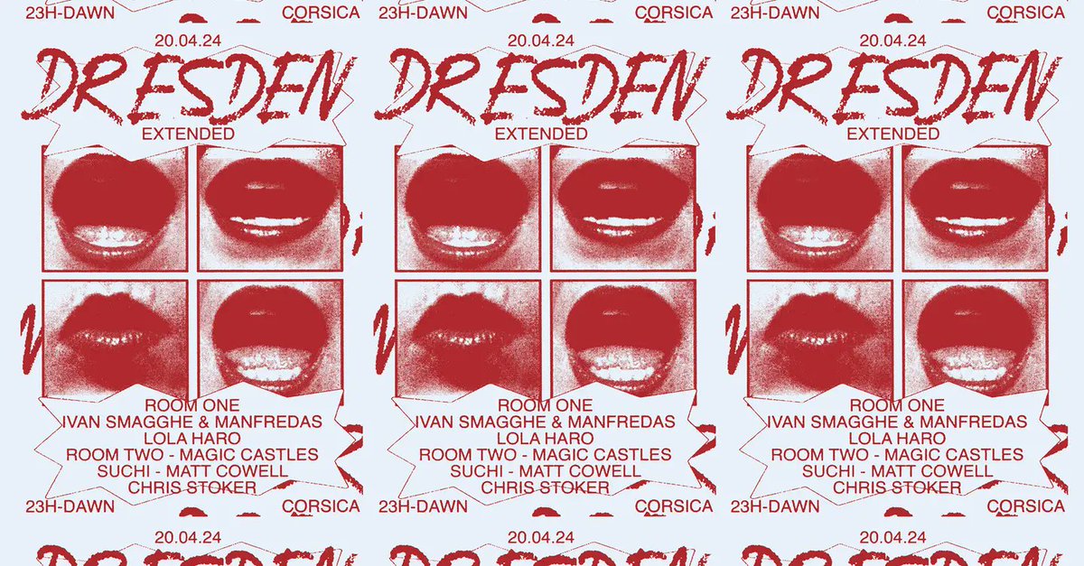 If you can't beat them, join them this Saturday. Ivan Smagghe & Manfredas' Dresden returns for an extended session → ra.co/events/1851457