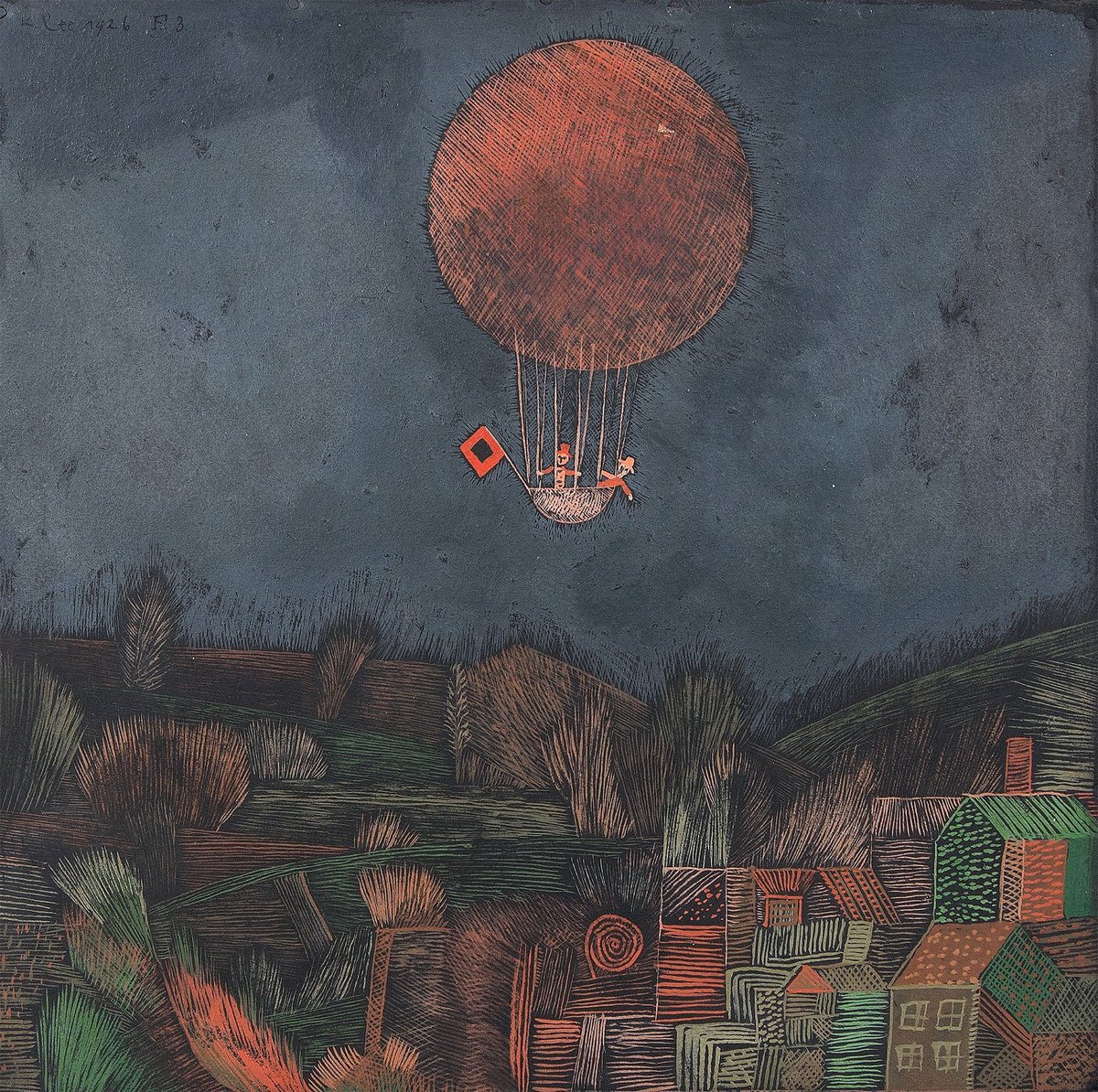 Paul Klee: 'The Balloon,' 1926