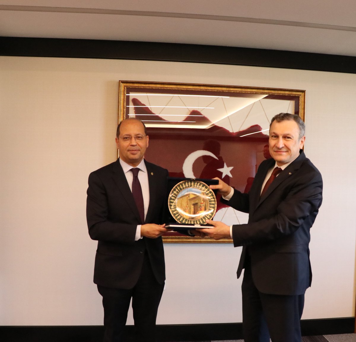 The head of Türkiye's Petroleum Pipeline Corporation (BOTAS) and Egypt’s ambassador to Türkiye discussed cooperation on energy in the Turkish capital, Ankara et.aa.com.tr/41332