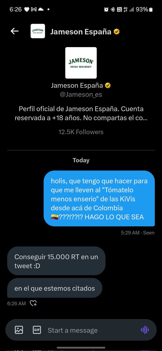 ilyiamsorry's tweet photo. MI GENTE AYUDAAAAA!!!! 15000 RT EN ESTE TWEET Y VOY AL ESPAÑAL A VER A KIKI Y VIOOO!!!! PLEASEEEE #KiVi17A https://t.co/wMPGN2iRQ2