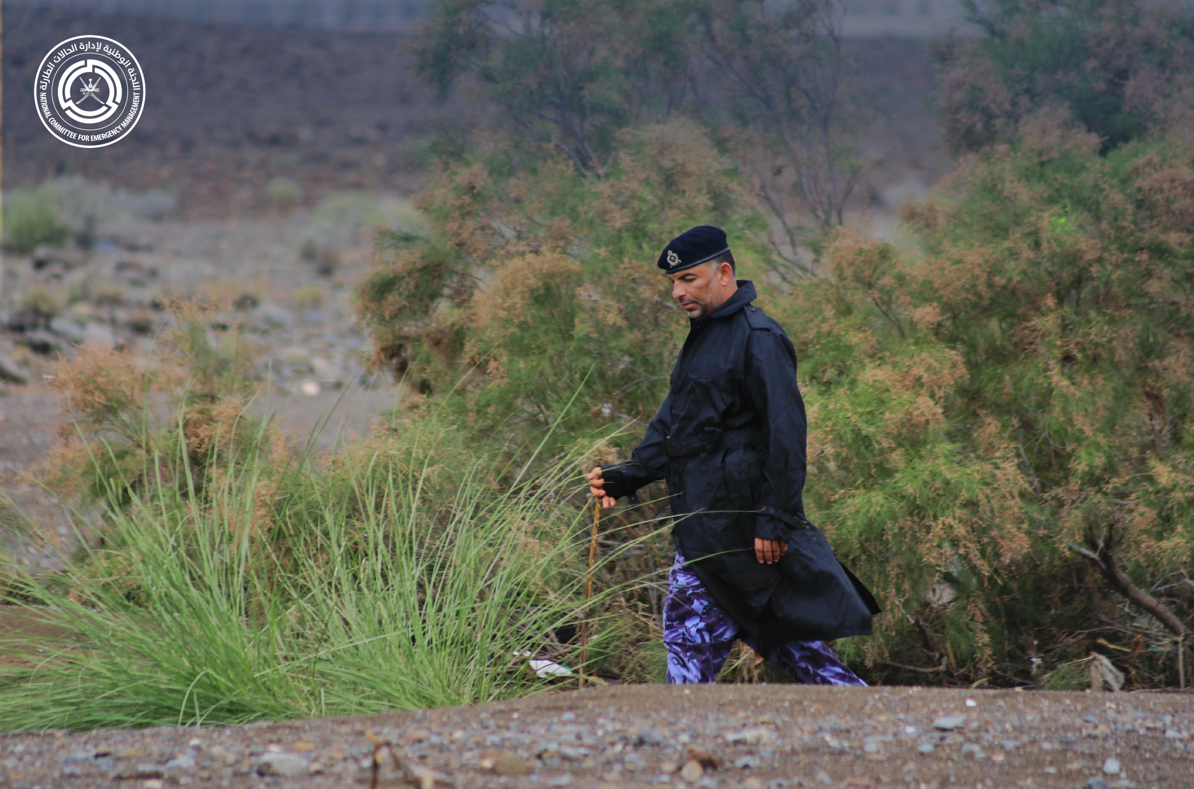 التقاطة تظهر جانب من جهود الجهات المعنية في البحث عن المفقودين 