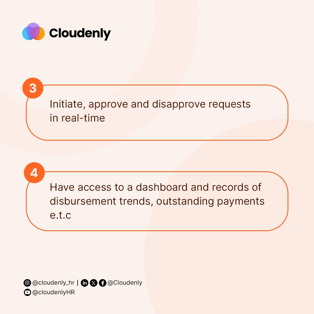 cloudenly's tweet photo. Say goodbye to issues with granting advances and loans. With Cloudenly, you can handle this and your other HR operations with ease. 

Sign up at https://t.co/4fWgrONrNY to get started. You get a 15-day free trial! https://t.co/ho51SSVDCr