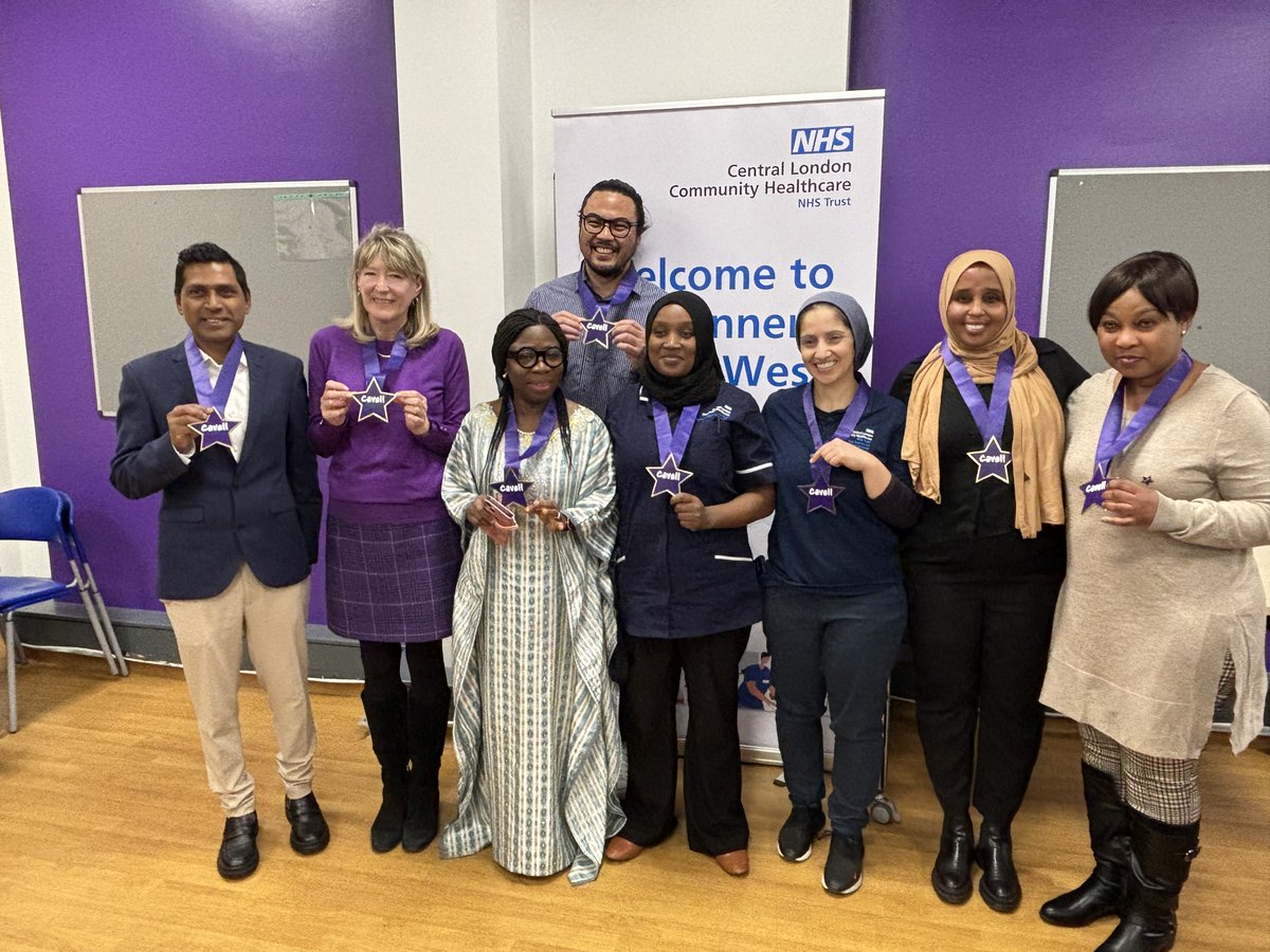 Congratulations to nine staff members, who have all received a prestigious Cavell Star award. An event was held to celebrate their incredible work and staff were presented with a Cavell Star medal by Chief Nursing Officer, Charlie Sheldon. Well done all! clch.nhs.uk/about-us/news/…