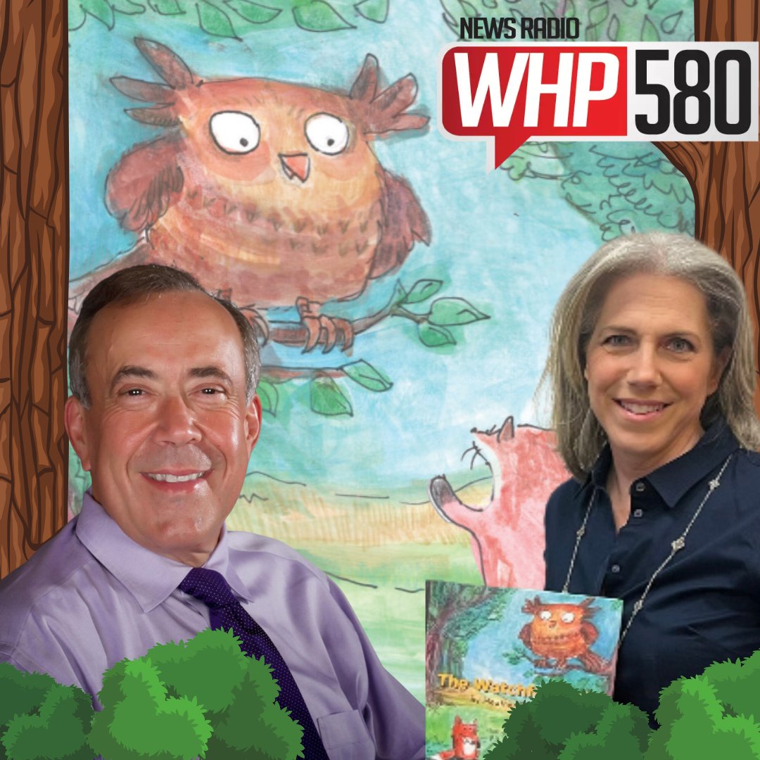 Listen to the RJ Harris Breakfast Show Wednesday on WHP580 at 8:09! Attorney/Author Heather Paterno talks about her new children's book for CASA, The Watchful Owl, and our April 25th spring fundraiser, #OnceUponATime. Get your tickets by April 20th: dauphincountycasa.org/event/once-upo…