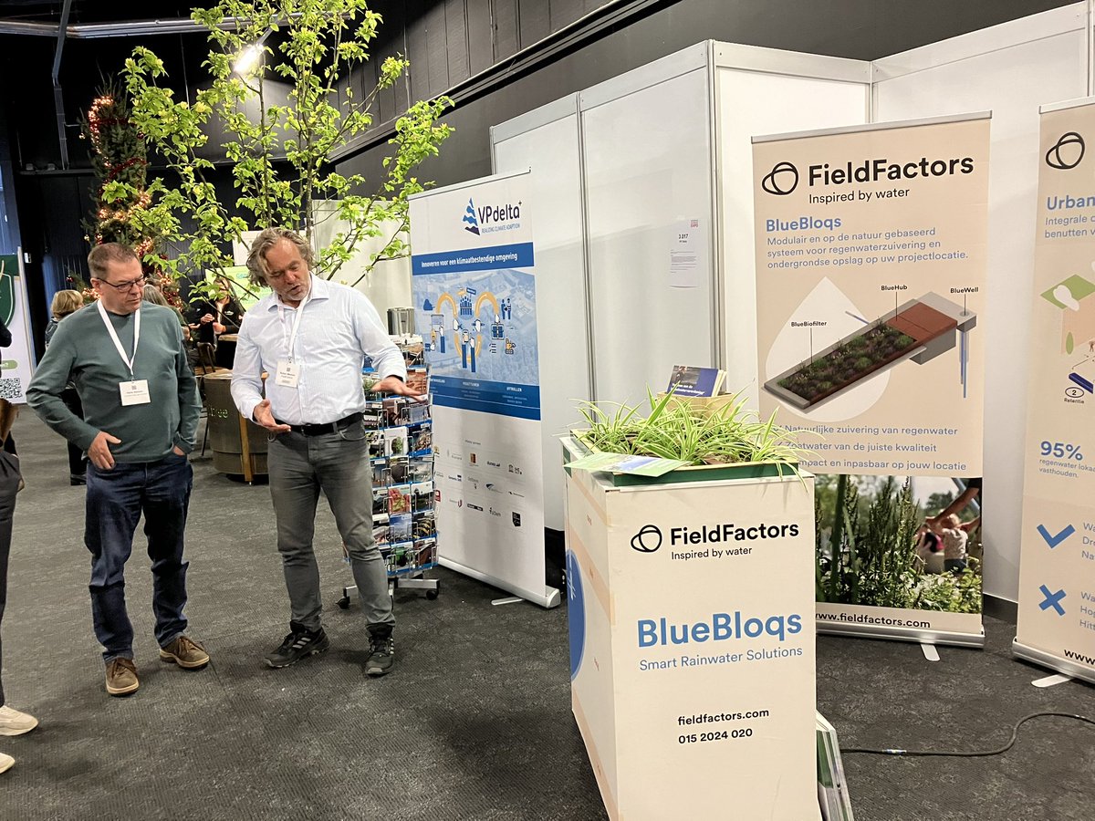 Vandaag en morgen staan wij, samen met onze #klimaatadaptieve ondernemers op de #NationaleKlimaatExpo. Bezoek ons bij stand 3.017! #innovatie