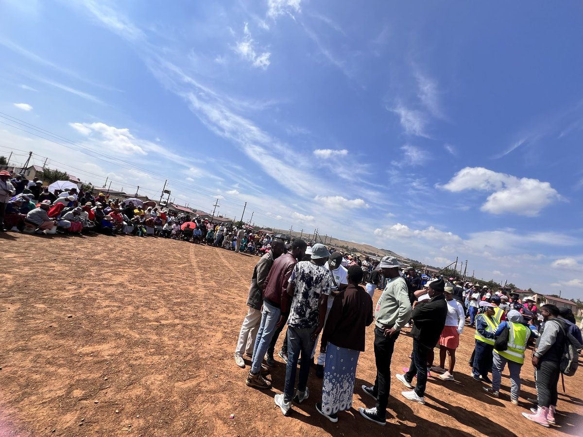 Back in Kanana Park with City of Joburg officials for a feedback meeting on resident concerns. Updates on progress from various departments from the city. #CommunityEngagement #ServiceDelivery #WeServeJoburg #JoburgCares #CoJ #DevPlanJozi