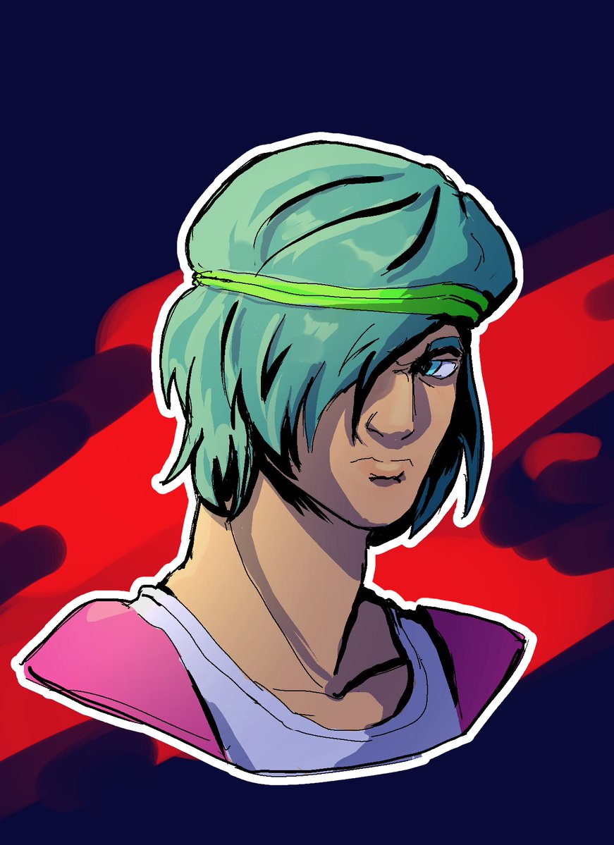 #hotlinemiami time for biker's headshot