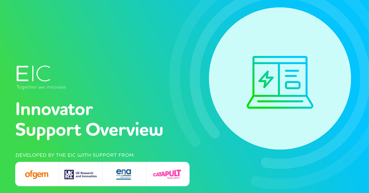 📢 Are you an innovator looking for support all in one place? Our new document can help bit.ly/3VXjKrN. Developed with support from @ofgem @UKRI_News @energynetworks and @EnergySysCat it provides an overview of key resources we hope you'll find useful. Download now!