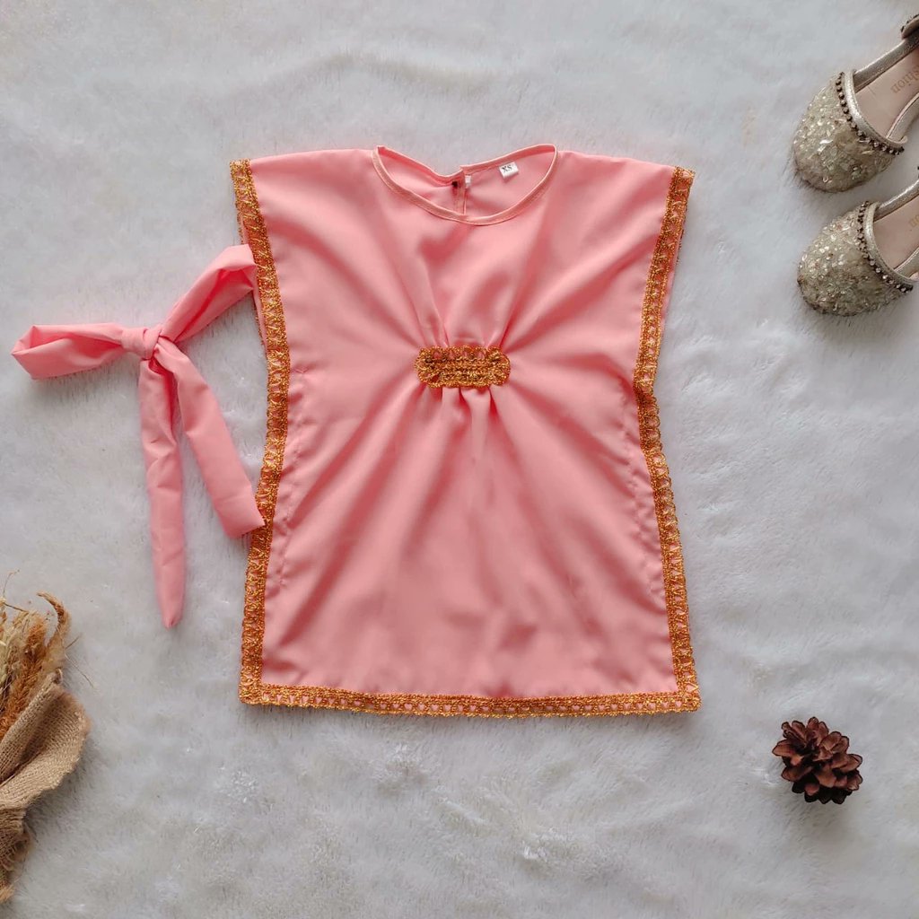 Ada yg mencari kaftan untuk anak gegirl yg simple simple?