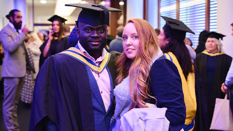 It’s been an incredible journey for Forster Amo, who started with us on the @CIPD Level 3 course before recently graduating with a Level 7 Advanced Diploma! He says “the sky is the limit” for his future career. Read more about Forster’s journey: bit.ly/3Uk1NlP