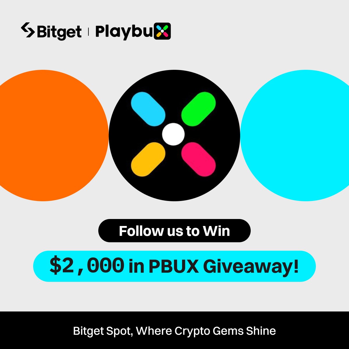 Quaswexexort__'s tweet photo. Join the #Bitget x $PBUX Giveaway!  
💰 $2,000 worth of $PBUX (40 winners)  
1.  Follow @bitgetglobal &amp; @playbuxco
2. #PBUXlistBitget &amp; tag your friends  
3.  Fill out the form: https://t.co/aFFEYgUc7m

@King_69NFT  @OyengEth @themanbundu https://t.co/Y3lXGapR1D