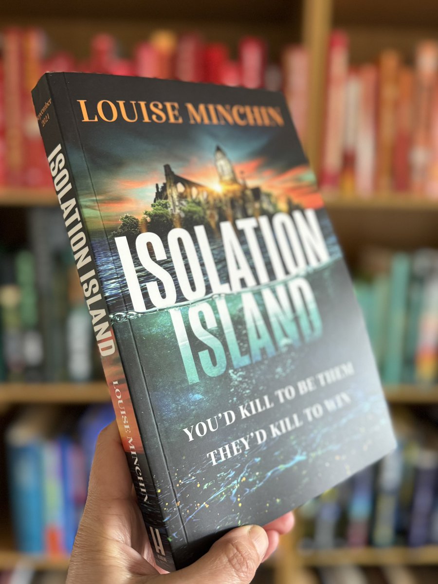 Lovely #bookpost today! This gem is called #IsolationIsland by @louiseminchin & will be published on 12/9 by @headlinepg. If your thing is celebrities, reality shows, a remote island, hidden cameras, a storm and a dead body, then look no further! Wow! #reading #ad #gifted