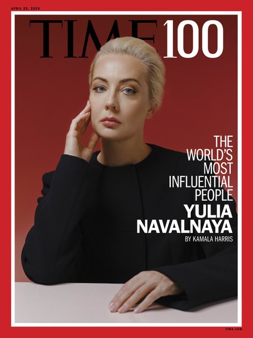 TIME100 2024: Yulia Navalnaya