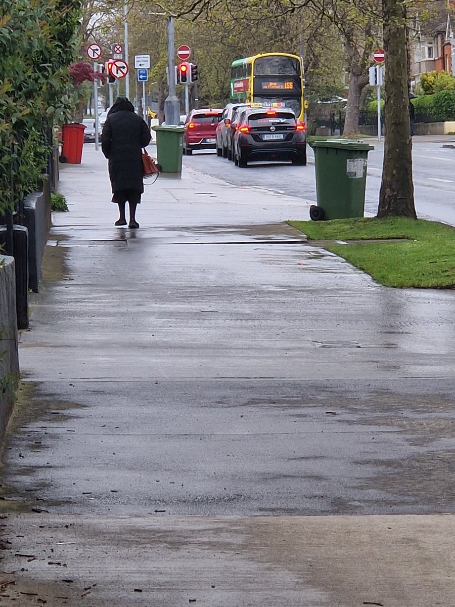 BrienZeta's tweet photo. Here we go again @GreyhoundHH what does it take to get bins left safely after collection? I'm tired asking week in week out. Maybe time to leave! Hazards to motorists and pedestrians and blocking driveways, unlike the red bin in the pic. https://t.co/OvmJCrHBIt