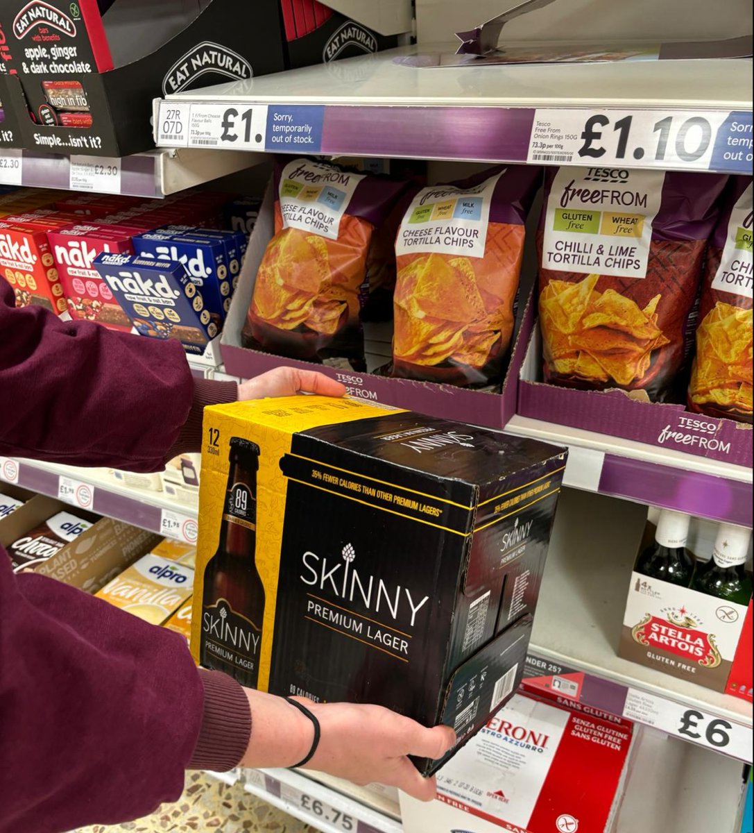 🚨NEW SPECIAL OFFER 🚨

It's time for our 12 packs to shine at @Tesco  😍

Now only £13.50 with a Clubcard 😎

Buy online 👉zurl.co/dC1Q 

Buy in-store 👉 head to the free-from aisle 

#Promotion #DrinkAware #SpecialOffer
