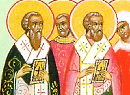 Today we commemorate Hieromartyr Simeon, Bishop in Persia, and those with him Read the account: oca.org/saints/id/live… More saints commemorated today: oca.org/saints/lives/2… Music downloads: oca.org/liturgics/musi… #saints #feastsandsaints