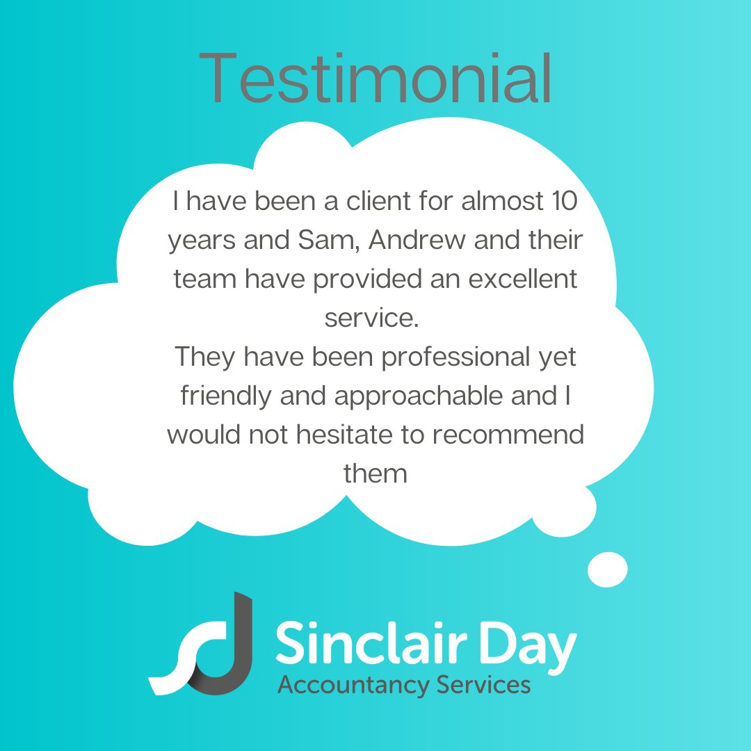 Now this is positive feedback - thank you and always love to hear how happy our clients are! #accountancy #WorcestershireHour #accountantswithadifference