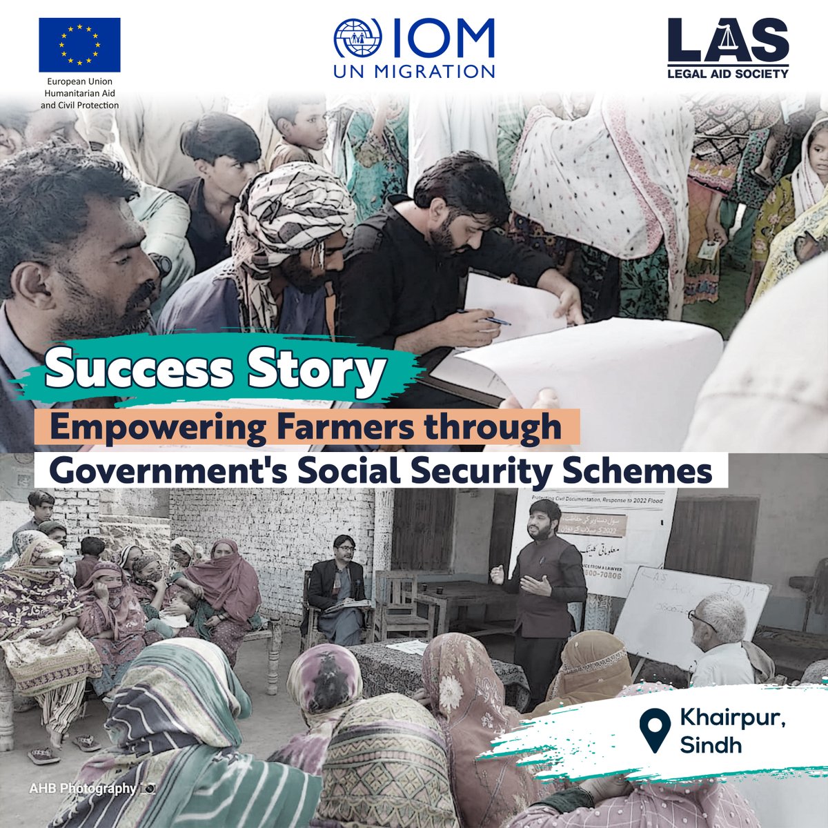 Following the horrors and havoc of the unprecedented floods of 2022, three farmers had lost hope of renewing their CNICs. Our team took their cases to renew their expired CNICs. Catch the entire clicking this link: las.org.pk/wp-content/upl… #NationalIdentiy #UseTheLaw