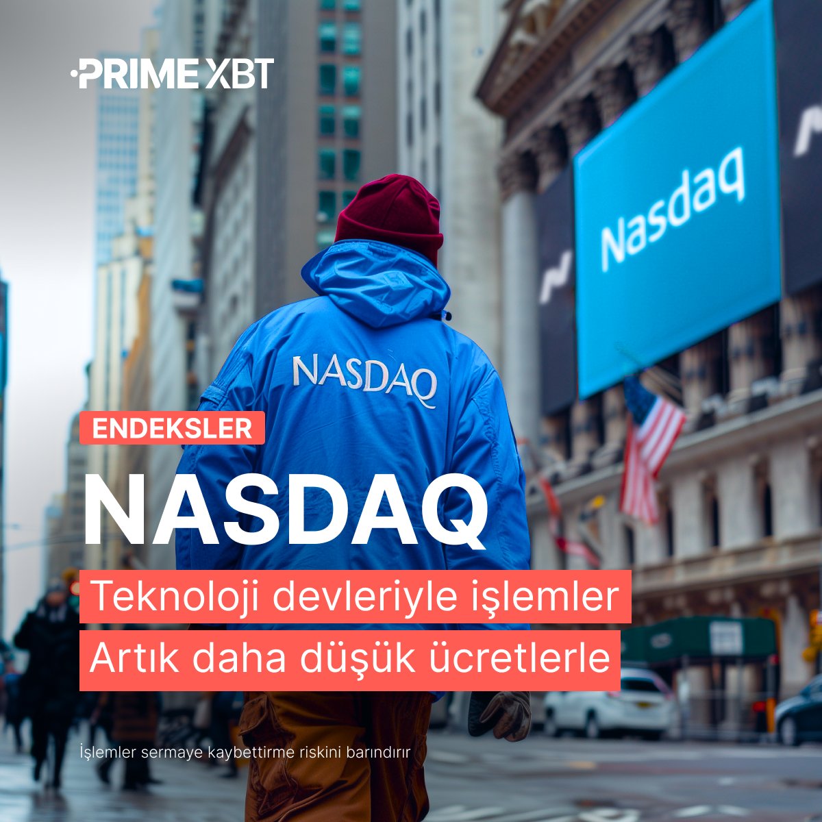 🖥 #NASDAQ100'de işlem yaparak teknolojik yeniliklerden kazanın İndirimli gecelik ücretlerden yararlanın ve dünyanın önde gelen teknoloji şirketleriyle iş birliği yapın 🤝 ⚡️ Portföyünüzü güçlendirin: u.primexbt-tr.pro/4bON5Kr #PrimeXBT #NASDAQ #Teknoloji