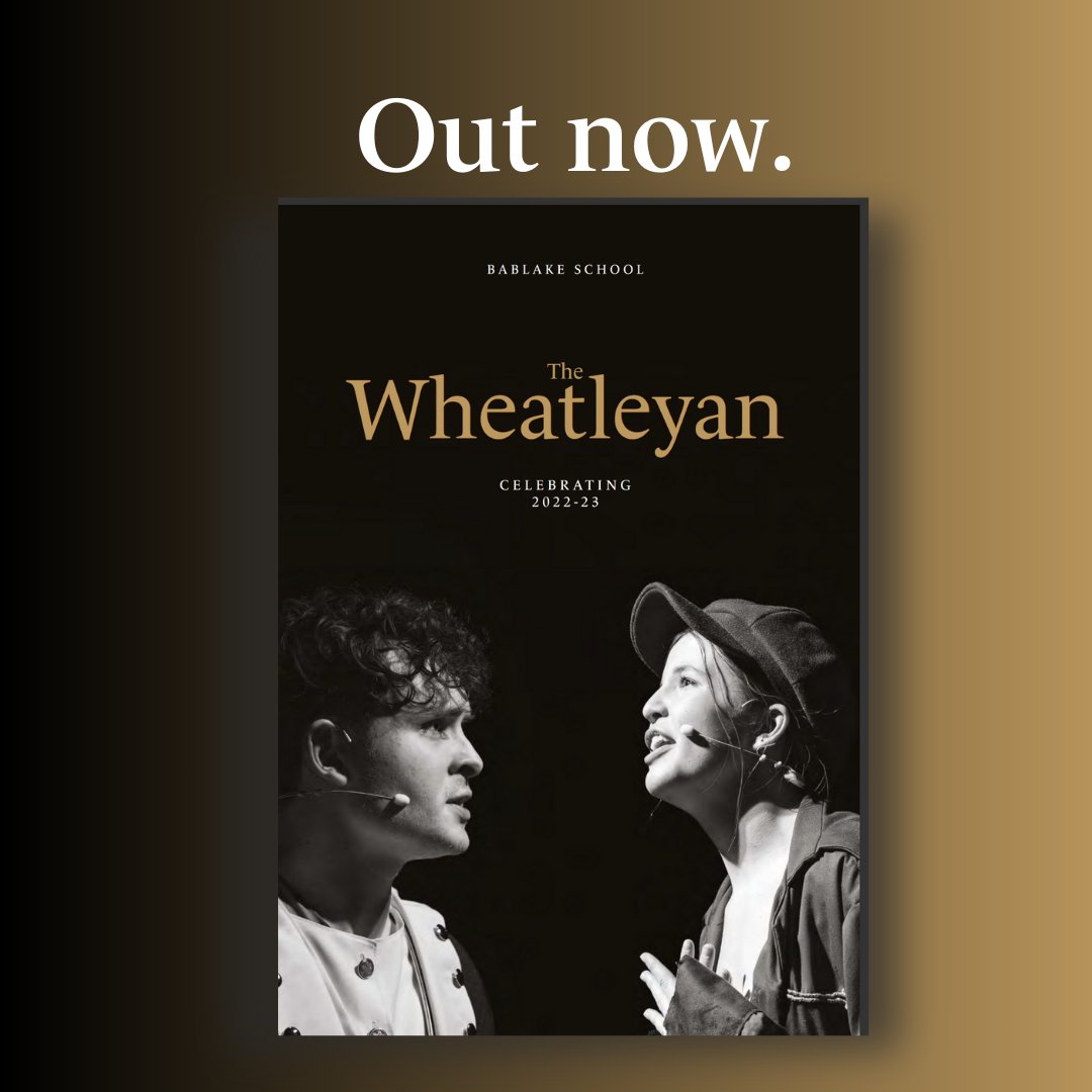 Discover the incredible achievements and vibrant community of Bablake School in the latest Wheatleyan.

Read about our successes, creativity and memorable moments of the 2022-2023 academic year.

Read online here: bit.ly/3xJ1fxi

#schoolmagazine #schoolcommunity