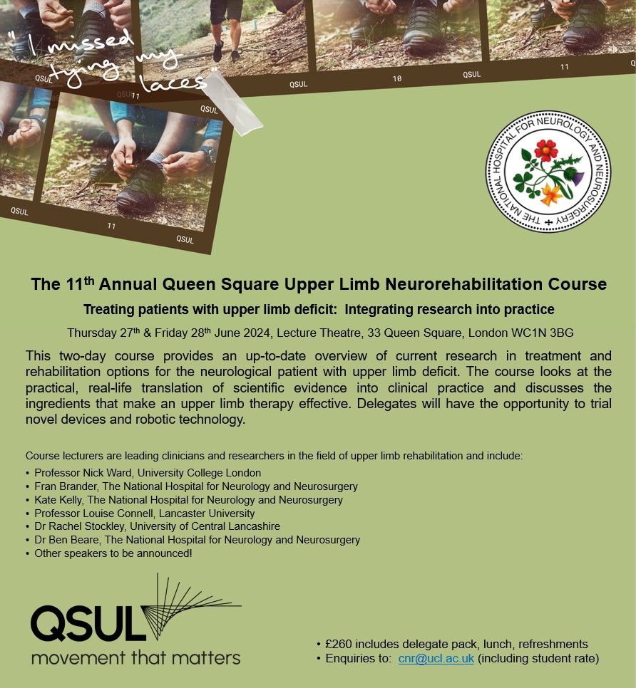 Still time to register for the 11th Annual QSUL course onlinestore.ucl.ac.uk/conferences-an…