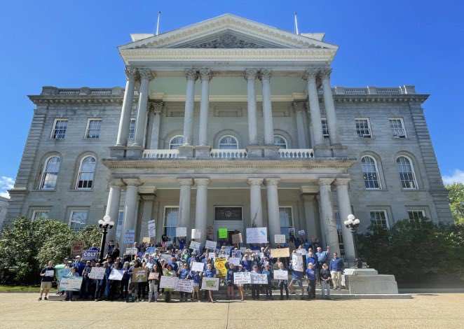 🚨 Action Needed: Help Stop Out-of-State Waste! 📅 On Thursday, April 18, the NH Senate Committee will discuss crucial bills to halt millions of tons of out-of-state waste from entering NH. Your voice matters—register to support these bills. 🌟 These two key bills are: 1️⃣