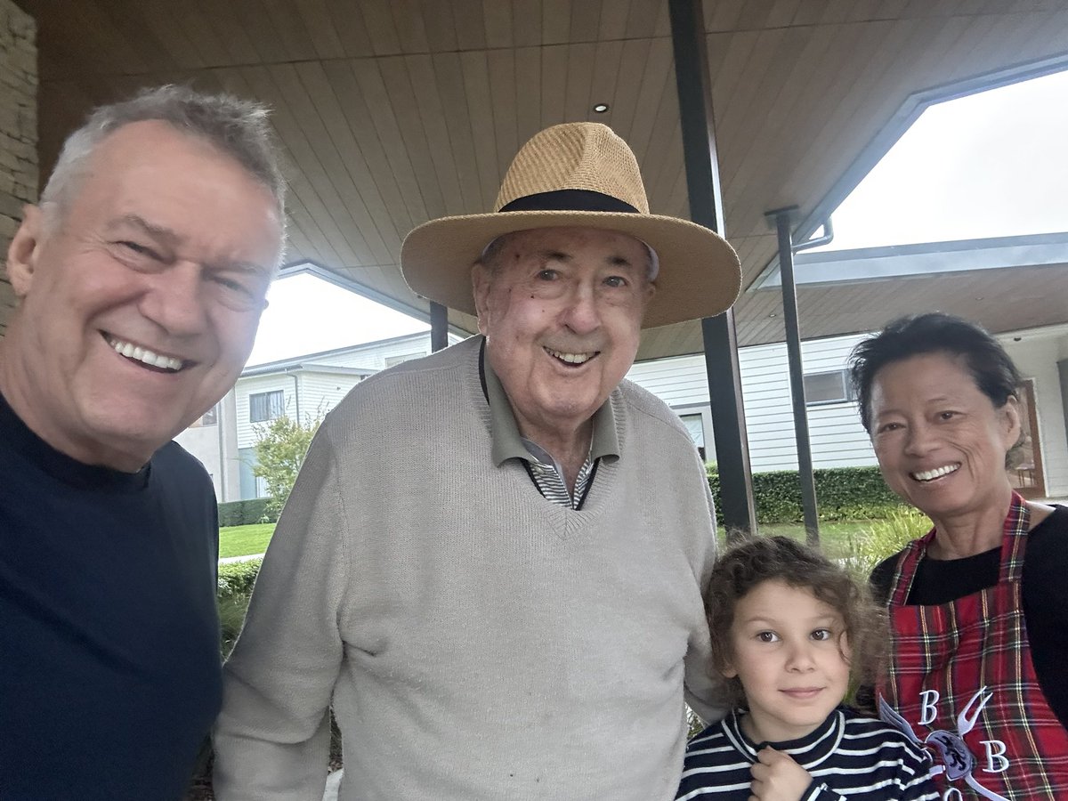 So I made some fresh pasta cooked up the pine mushrooms & it was a perfect comfort lunch. Dad & Jimmy both had hip replacement surgery 6 months apart, both healing as planned. He is in care nearby, it’s wonderful all the family can visit regularly. So important for the elderly ♥️