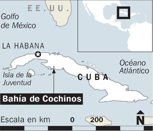 La estrategia estadounidense consistía en que los soldados anticastristas invadieran la isla y, con el esperado apoyo de la población, organizaran una resistencia que derrocara al líder cubano,+