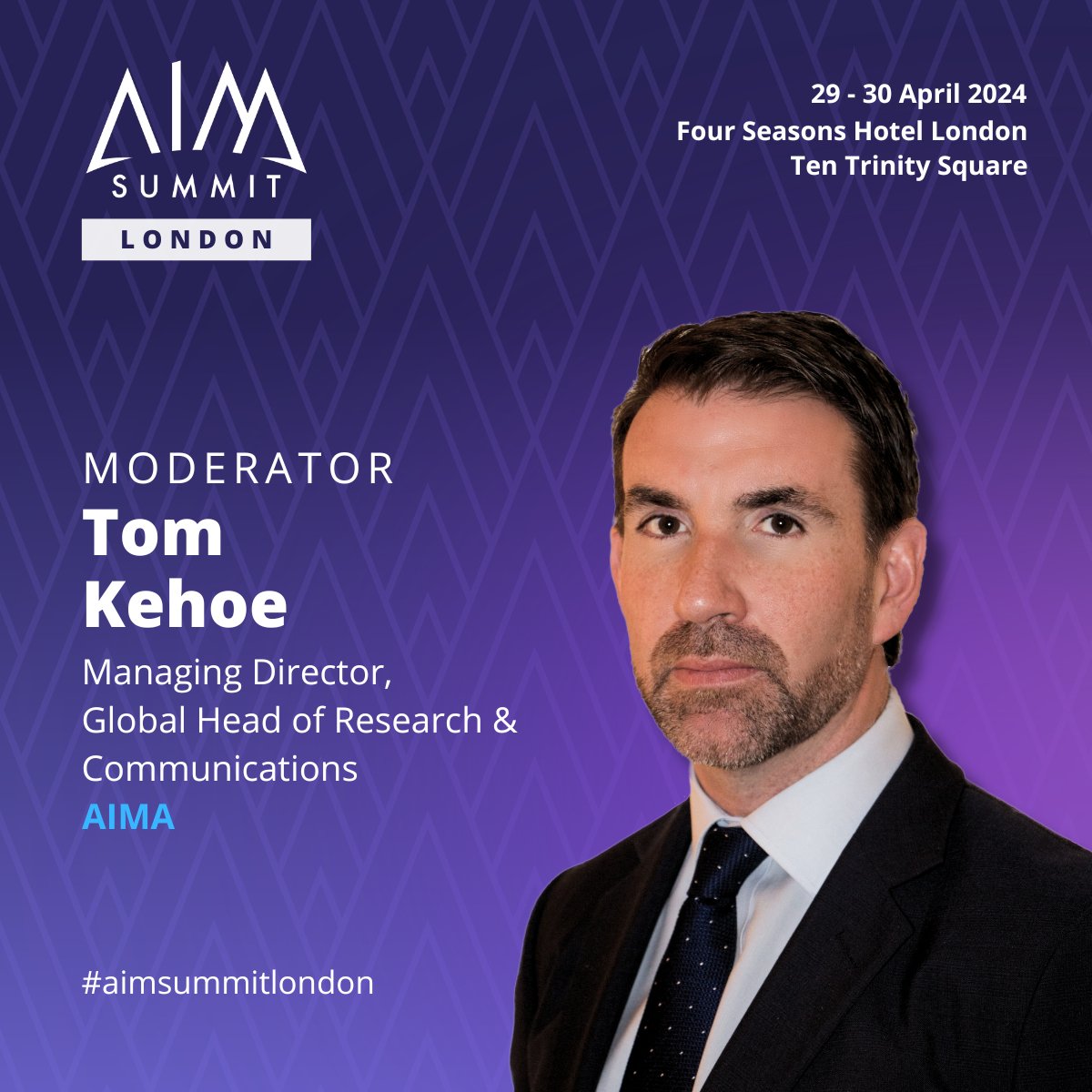 Join us for an enlightening session with Tom Kehoe at AIM Summit London, where she will delve into ' Which Regions are Leading the Hedge Fund Market?” Apply to attend here: lnkd.in/dhfhM87e #alternativeinvestments #aimsummitlondon #aima #hedgefund