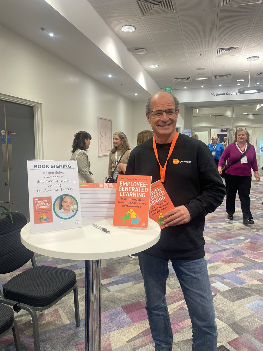 KoganPageHR's tweet image. .@kasperspiro is at our stand!

Couldn’t make it to #LT24UK today? Find out more about ‘#EmployeeGeneratedLearning’ here: bit.ly/48Gs56A

#EGLBook