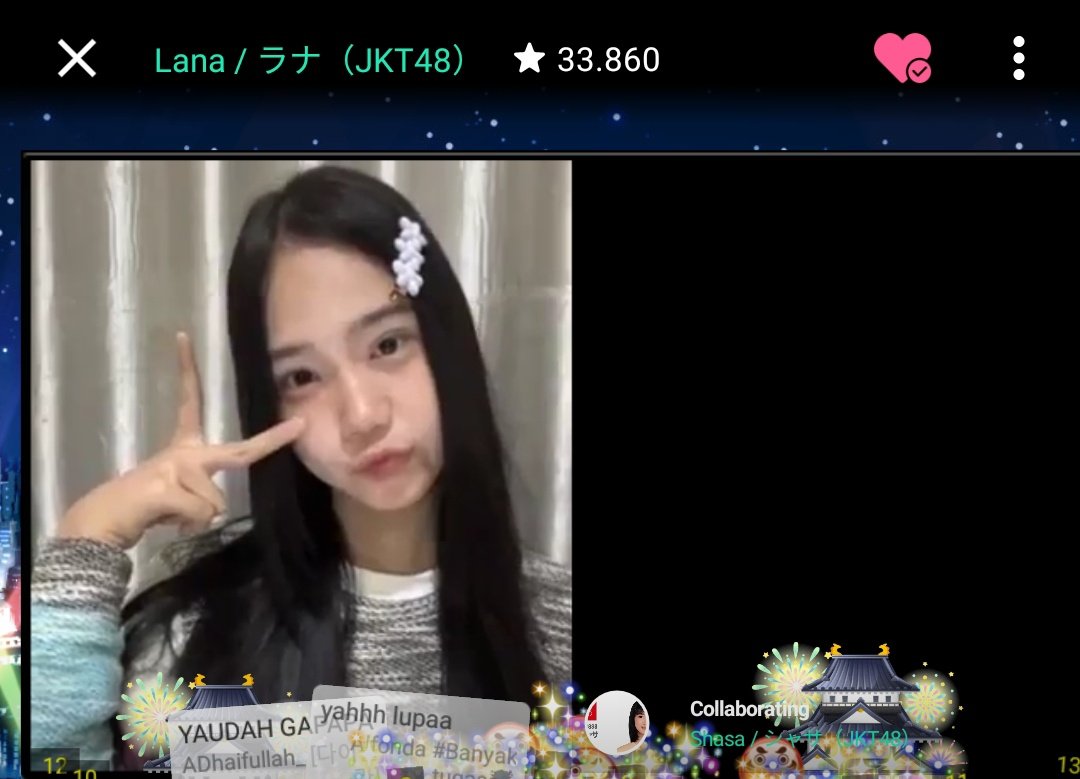 fitttt121's tweet photo. Tengkyu srnya kak @AR_LanaJKT48 sama @Shasa_JKT48 , kalo lebih lama bakal epic sih tapi gpp, sehat² ya lan🫶 besok masih sekolah jgn maksa live kemaleman, hastag #LASHA
@Lanautica_OFC 
#AurheLive https://t.co/LASmyLYTZ6