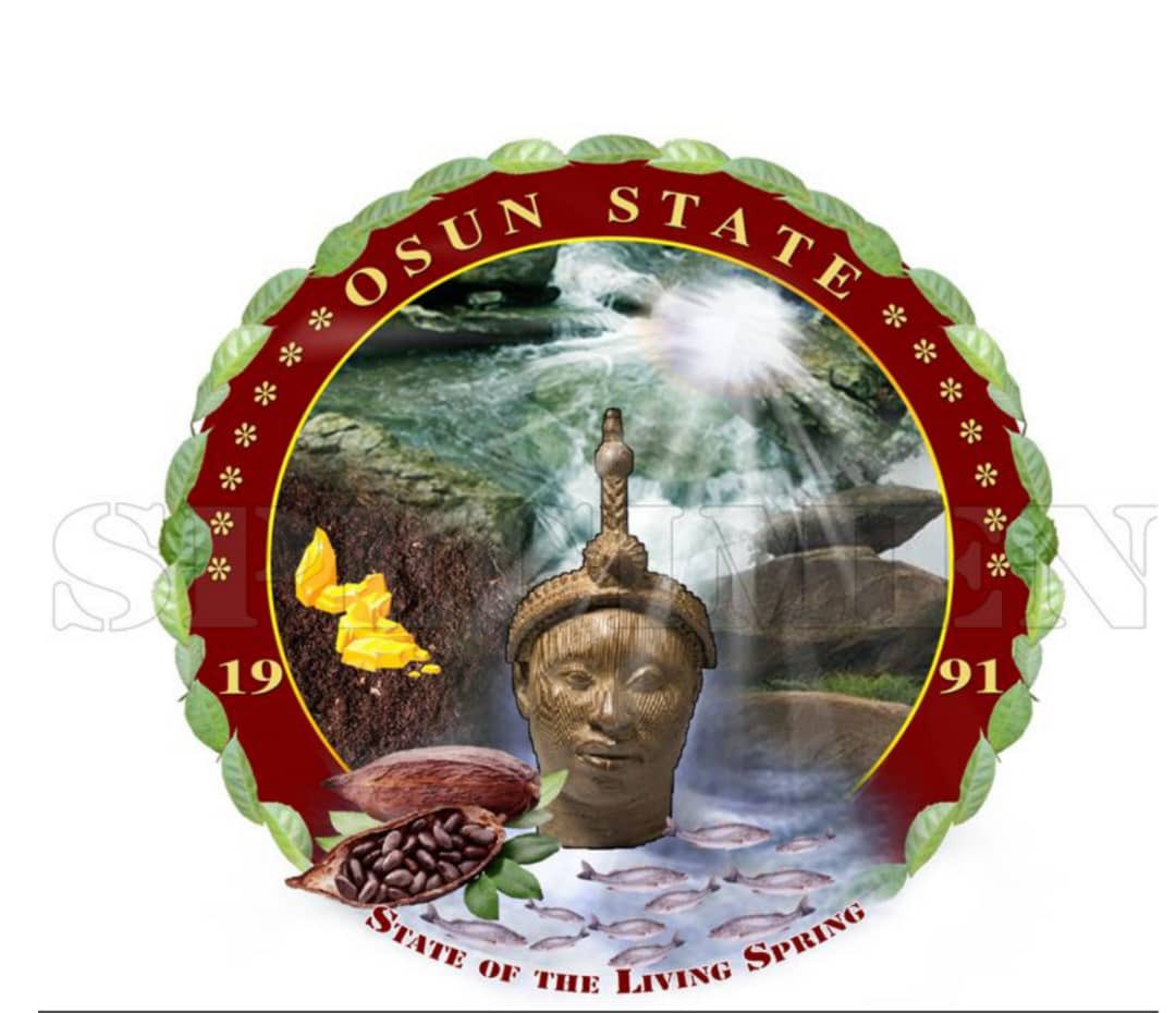 Osun_State_Gov's tweet image. STATE SYMBOLS/ICONS: 

The Circle- The circle replacing the shield symbolised perfection and wholeness. 

Y - Though not clearly depicted through the placement of the water, earth, and mountains, in the circle. It represents the three Senatorial districts in Osun State united as…