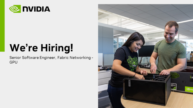 We're seeking a Senior Software Engineer to join our GPU Fabric Networking team. You'll help develop and maintain software that enables communication between GPUs that power disruptive products in High Performance Computing and Deep Learning. #NVIDIAlife bit.ly/4aF5WGQ
