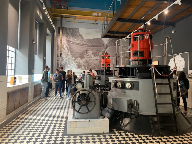 transitproject_'s tweet photo. The #TRANSITtraining attendees visited the amazing Matza hydropower plant and Education Centre. Thanks to EVN Macedonia and @FEIT_Skopje to make it possible. https://t.co/S91Syv1bPl