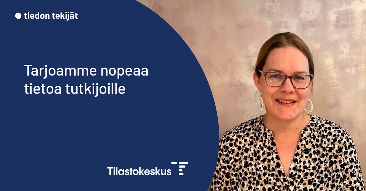 Datahuoneen ja valmisaineistojen prosessien kehittämisessä on päästy Tilastokeskuksessa hienosti eteenpäin, ja näkymät ovat hyvät, kirjoittaa <a href="/SNurmiS/">Satu Nurmi</a>  #tiedontekijät-blogissa LinkedInissä. Prosessissa huomioidaan tietojen tutkimuskäyttö aiempaa paremmin.  linkedin.com/feed/update/ur…