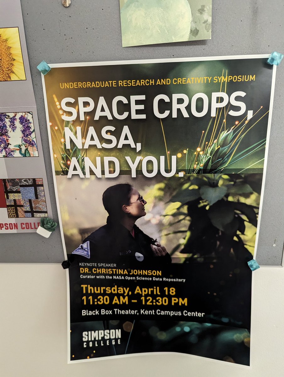 Absolutely unreal to see myself on this poster, plastered all over town in Indianola, Iowa. Want to come hear me speak? simpson.edu/internal/under…