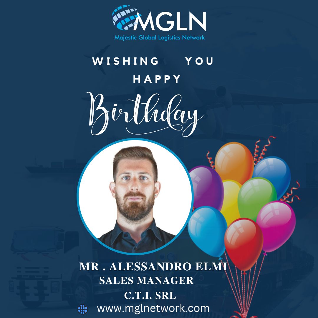 Happy birthday! I hope all your birthday wishes and dreams come true.📷
#mglnqatar #LogisticsCompanies #logistics #airfreight #seafreightservices #landfreight #freightforwarding #logisticsmanagement #networkmarketing #logisticsnetwork #projectcargo #conference #networking