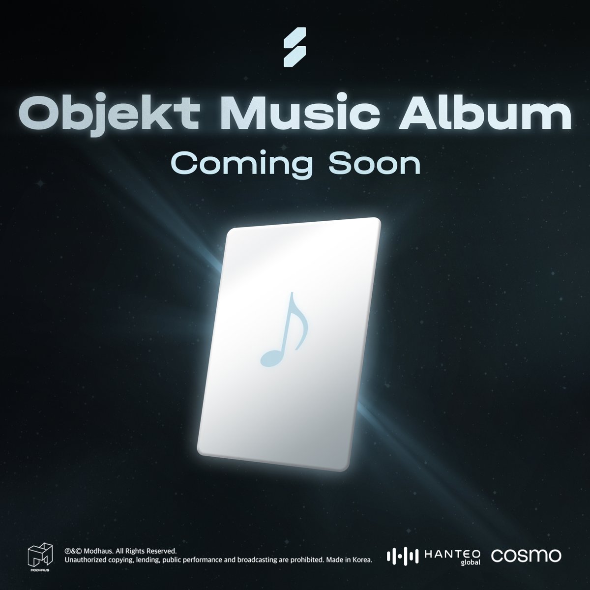 Objekt Music Album Coming Soon Check out <COSMO : the gate> bit.ly/3JlcG0r #COSMO #tripleS #ARTMS