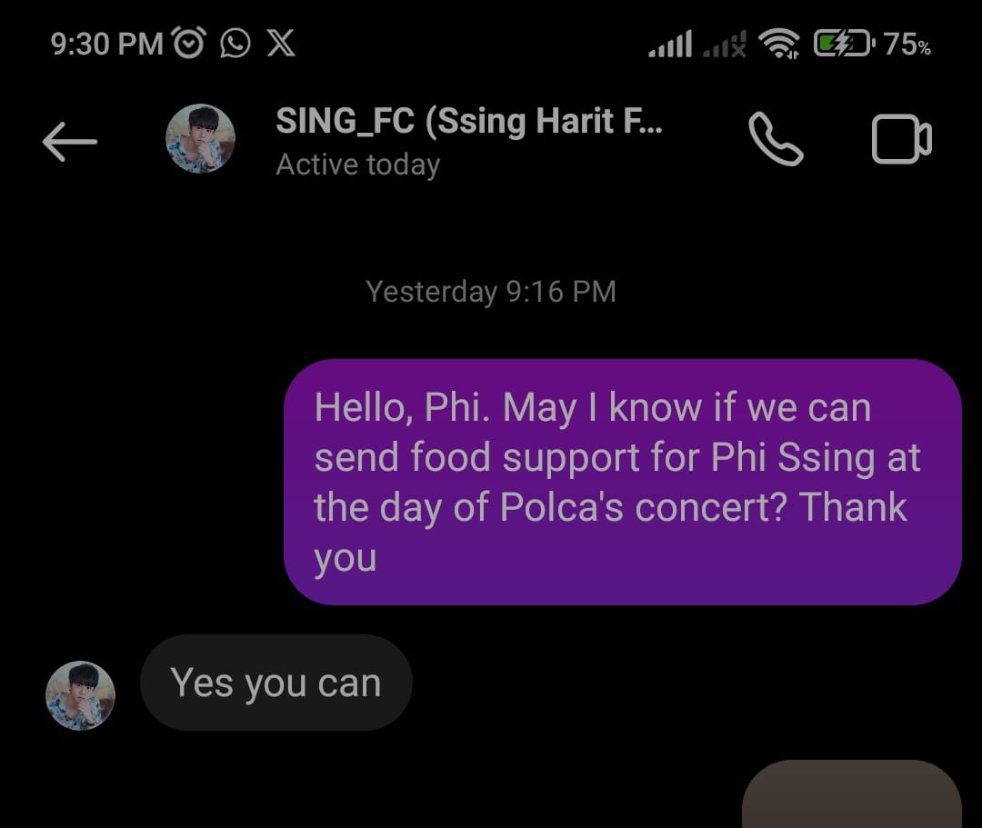 Hai semuanya~

Ada yang mau join ga ngirim food support untuk <a href="/ssingss/">Ssing Cheewagaroon</a> di #PolcaTimeTravelingConcert ? Ga ada minimal budget, kok. Kita udah dapet approve dari official FC dan FC Indo juga ya '-')/

Yang tertarik boleh Rep atau dm aku otey >_<)/❤️

#ssingss #คนของซิง