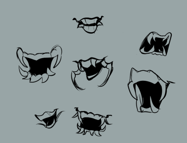 [doodle] some teeth while were at it