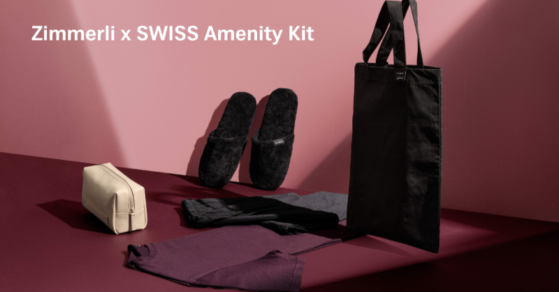 Our new Zimmerli x SWISS amenity kit is ready for take-off in SWISS First. 🧴👕 This includes a new pyjama collection, co-branded amenity kits and a tote bag. Enjoy your next flight with comfort ✈ #flyswiss #zimmerlixSWISS