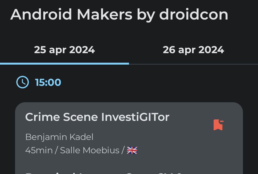 Ben_Kadel's tweet photo. See you there gang!
@AndroidMakersFR #androidmakers https://t.co/cBHQxXhpcb