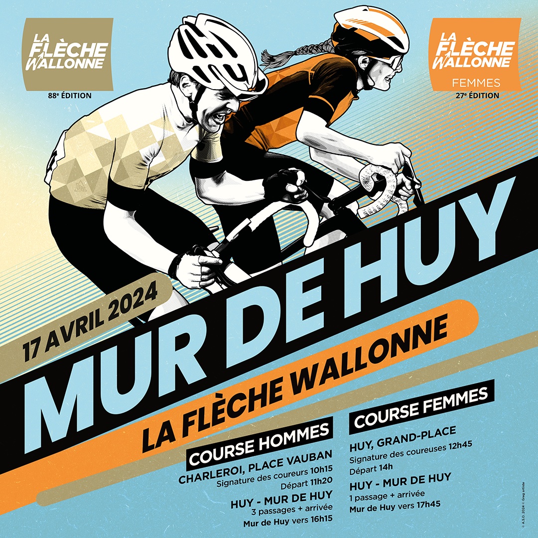 Yılın Mur de Huy tırmanılan o çarşambası... La Flèche Wallone yayını 15:30'da Eurosport 1'de, beklerim 📢🚴
