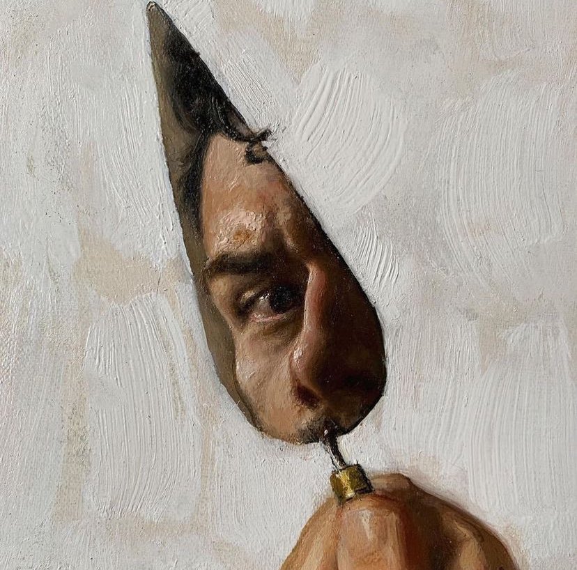 “Self Portrait In Sharp Relief” by Brendan Fitzpatrick https://t.co/mv0H8bU9fR