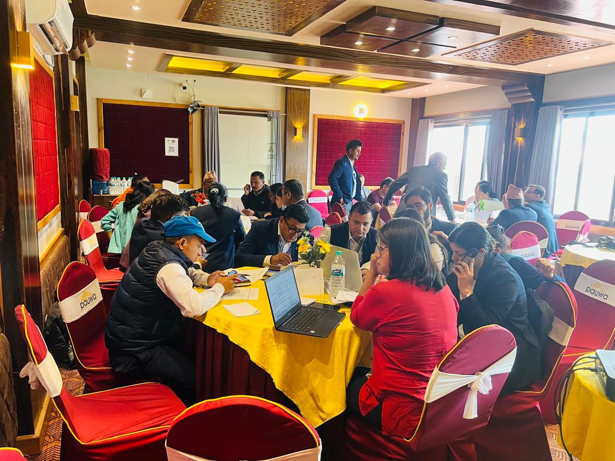 FAONepal's tweet image. FAO Nepal, in collaboration with #MoALM, #MoALD and #NPC, organized Food Systems Review and Planning workshop in Pokhara, Gandaki Province. The program focused on integrating activities for the upcoming fiscal year to advance food system transformation efforts in Nepal.