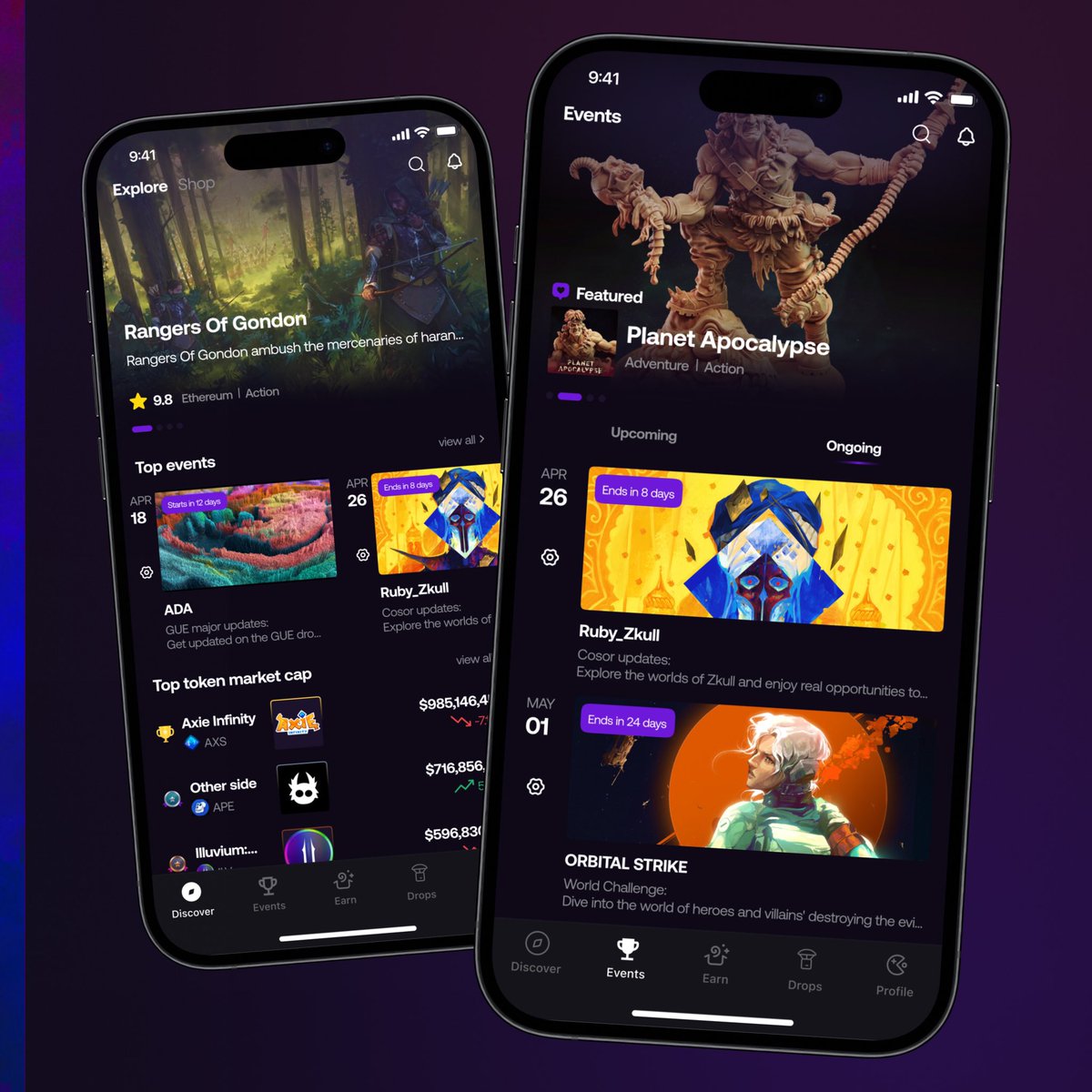 stevedami9's tweet photo. Designed a #web3 play-to- earn app that allows users to earn in #crypto while playing their favorite #games online.
Users will be able to connect their wallets e.g metamask
#web3 #blockchain #trading #halving #bullrun #startups #opentowork #crypto #web3gamimg #web3playtoearn https://t.co/i5MLJMbQ1L