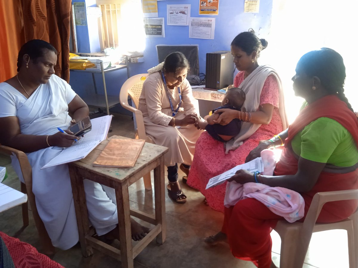 Screening for 18 Alangulam & Sankarankovil,  blocks   
#LiveToServe 
#VBRInitiative
 #EarlyIntervention 
#screening